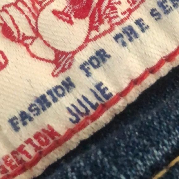RARE TRUE RELIGION JULIE SKINNY JEANS 26x32 MADE IN USA ๐บ๐ธ - Picture 13 of 13